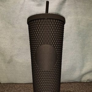 LAST ONE! Starbucks Matte Black Studded Tumbler